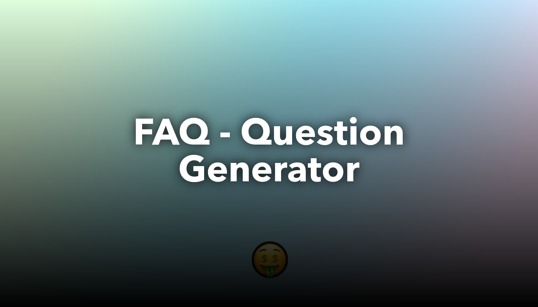 FAQ Question Generator nichesss